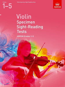 ABRSM Violin Specimen Sight-Reading Tests Grades 1-5