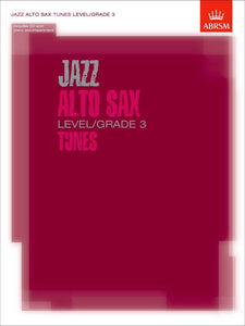 ABRSM Jazz Alto Saxophone Grade 3 - audio download