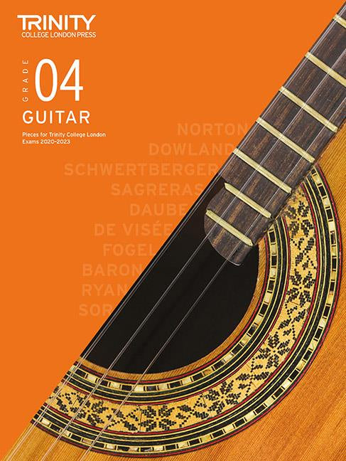 Trinity Classical Guitar Exam Pieces From 2020 - Grade 4