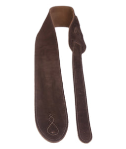 LG "The Comfy" X-Long Brown Suede Strap