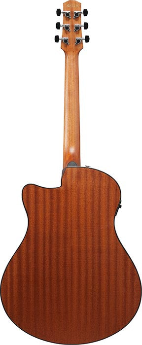 Ibanez AAM50CE-SBO Solid Top Advanced Auditorium Electro Acoustic Guitar - Sapphire Blue Burst