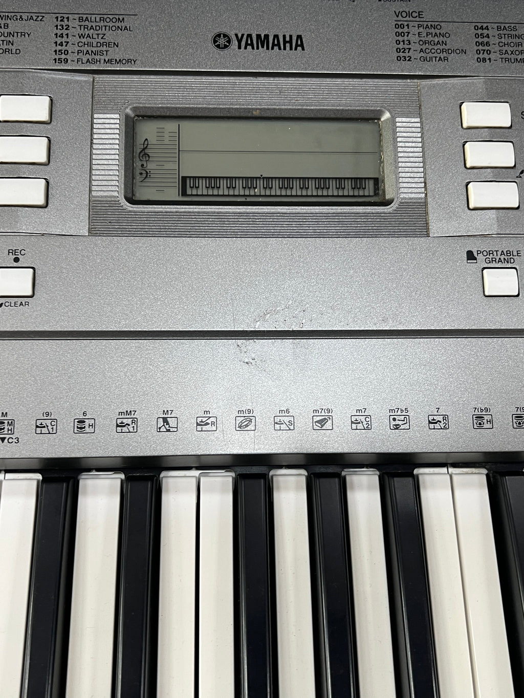 USED Yamaha PSR-E353 digital touch responsive keyboard