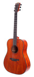 Bromo BAT1M Solid Mahogany Top Dreadnought Acoustic Guitar