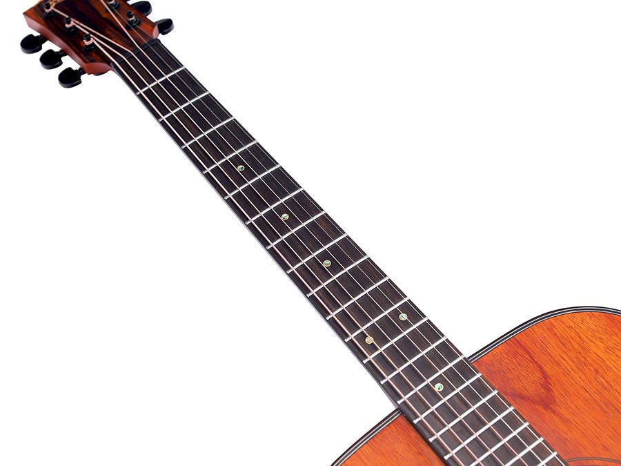 Bromo BAT1M Solid Mahogany Top Dreadnought Acoustic Guitar