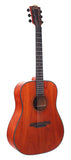 Bromo BAT1M Solid Mahogany Top Dreadnought Acoustic Guitar