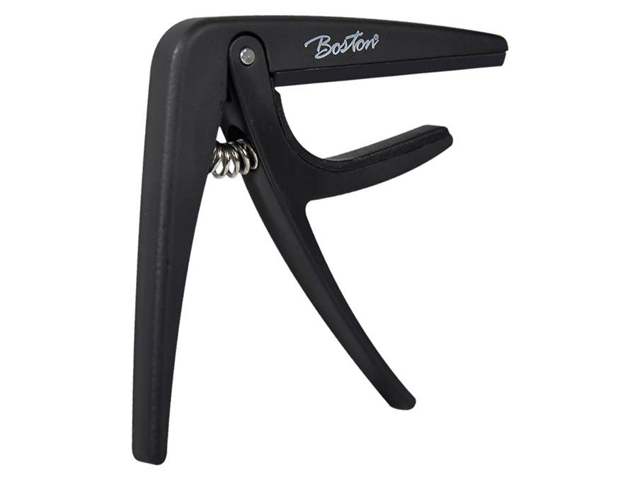 Boston BC-86-BK Classical Guitar Trigger Capo - Black