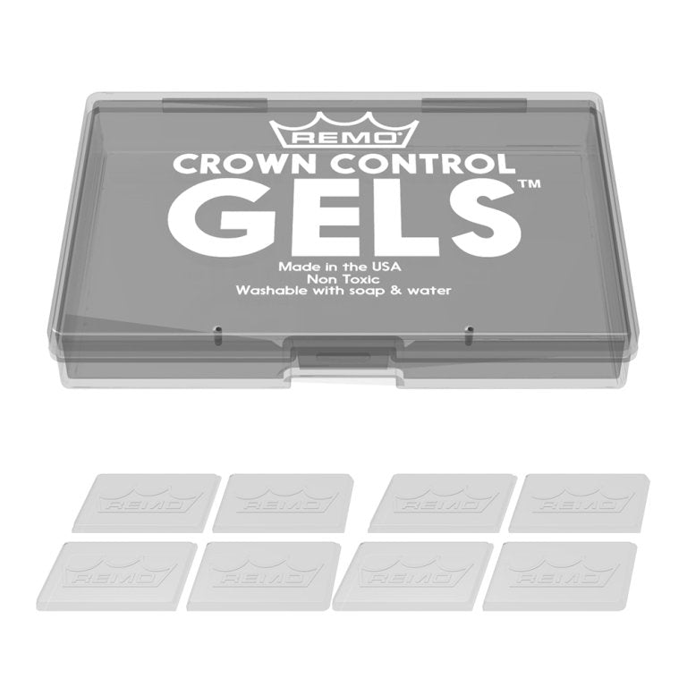 Remo CLEAR Crown Control / Dampening Gels - 8 Pack