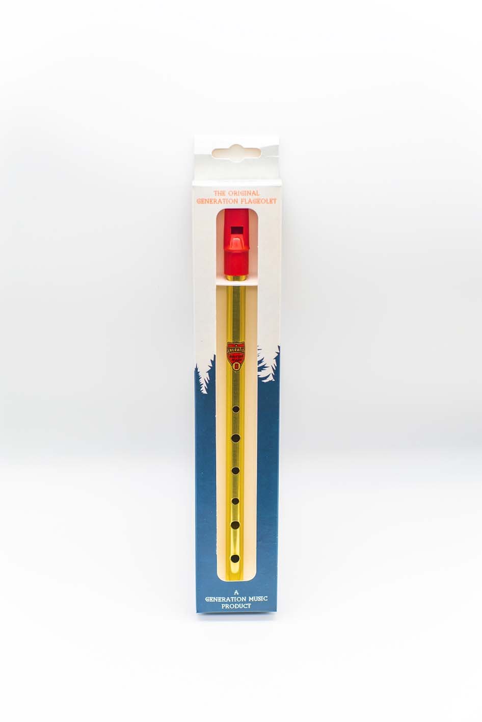 Generation Lacquered Brass Flageolet (D)
