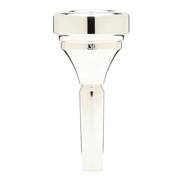 Denis Wick 3L Classic Tuba Mouthpiece - Silver Plated