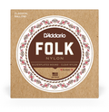 D'Addario EJ32C Folk Nylon / Ball Ended Classical Guitar Strings - Normal Tension