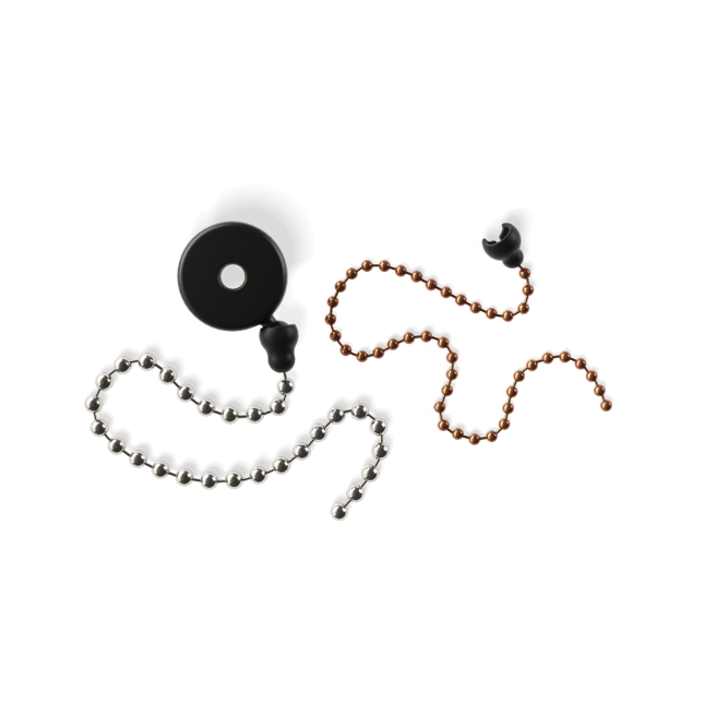 Evans EVCYMSZ1 Cymbal Sizzler - Two Chains