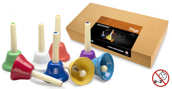 Stagg 8 Note Hand Bell Set