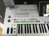 USED Yamaha Tyros 3 including stand and speaker system
