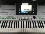USED Yamaha Tyros 3 including stand and speaker system