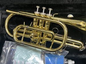 USED Jupiter JCR520ML lacquered cornet outfit