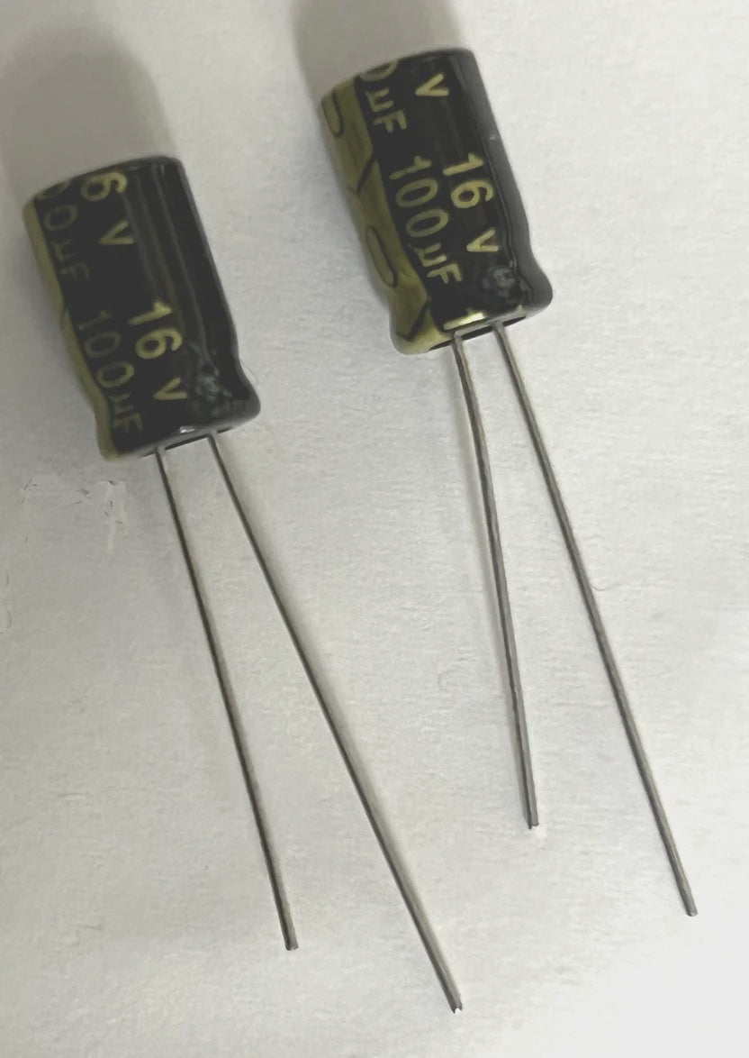 2 x 100uf 16v capacitor to fix P95 audio issue [1]