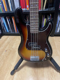 SX 30" Short Scale PB Style Bass Guitar - 3 Colour Sunburst3