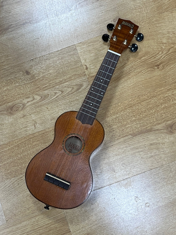 USED Mahalo LTD2 solid top soprano ukulele