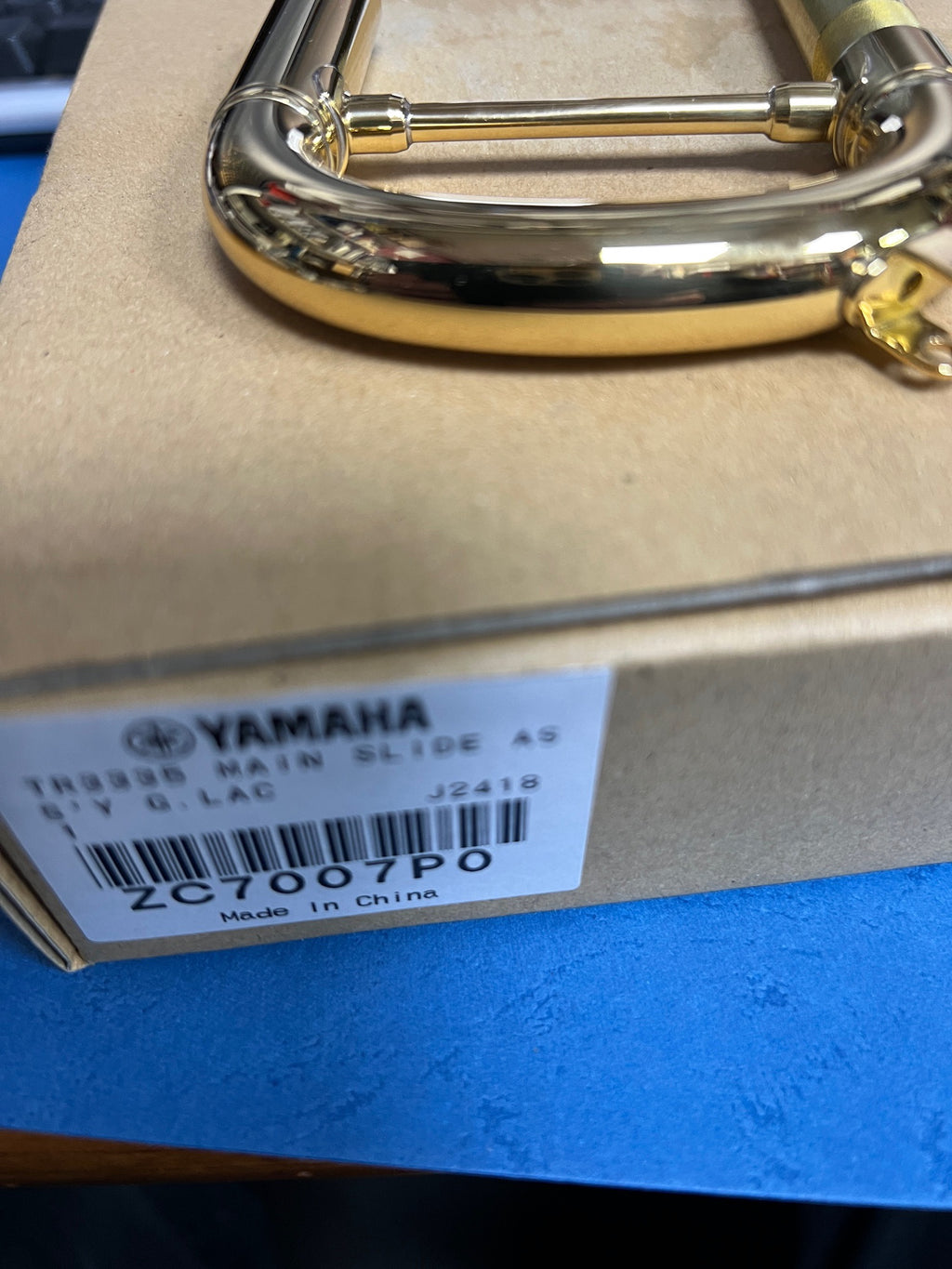 ZC7007P0 main tuning slide for Yamaha trumpet YTR3335