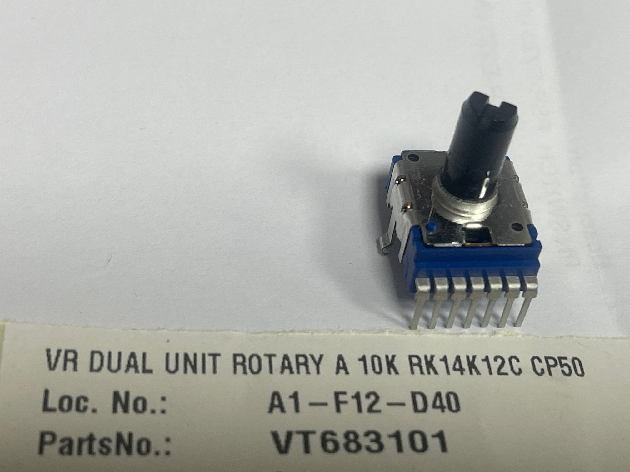 VT683101 10K rotary potentiometer Tyros 1 Tyros 2 Tyros 3 Tyros 4 [17]