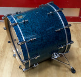 Used / 2nd Hand Sonor Delite 22" x 17" Birdseye Azure Blue Bass Drum