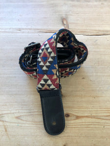 1.5" Wide Ukulele Strap - Native Triangle