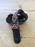 1.5" Wide Ukulele Strap - Native Triangle