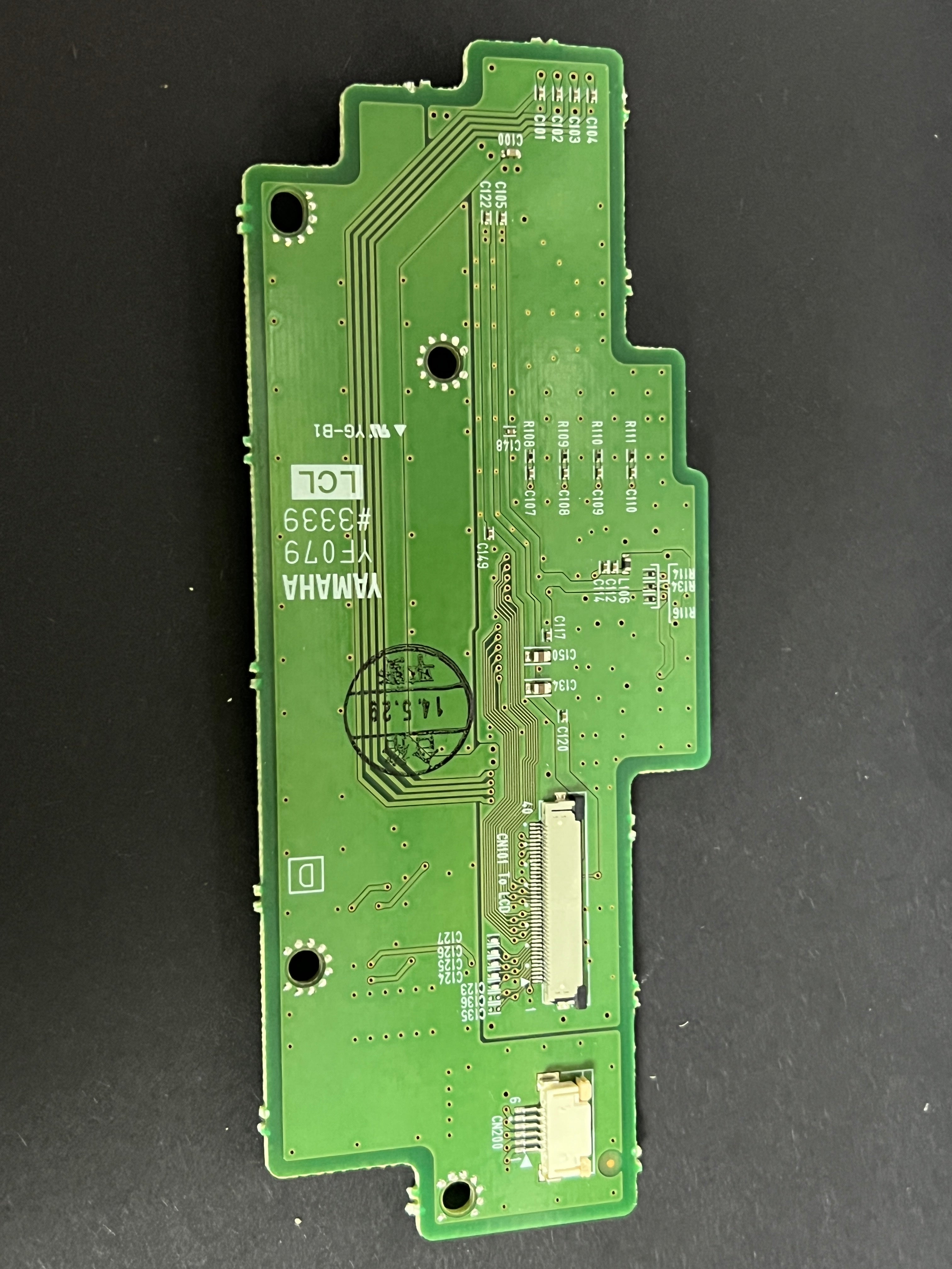 ZE997500 Tyros 5 Left Hand Screen Switch Panel Assembly
