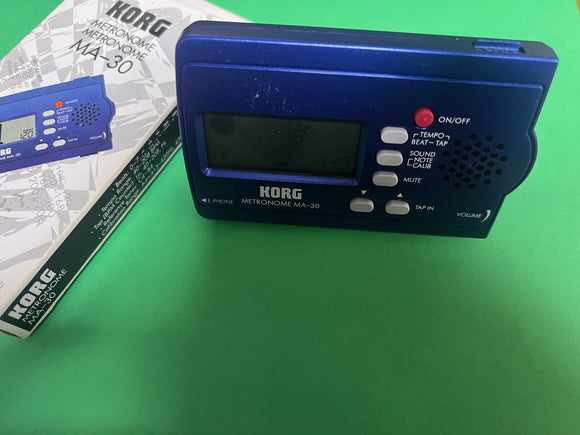USED Korg MA30 digital metronome
