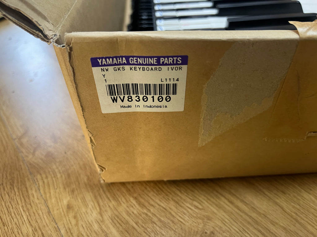 WV830100 Natural Wood Action GKS keyboard assembly