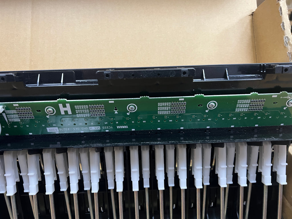 WV830100 Natural Wood Action GKS keyboard assembly
