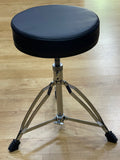 Drum Stool / Throne - Double Braced With Spin Height Adjustment