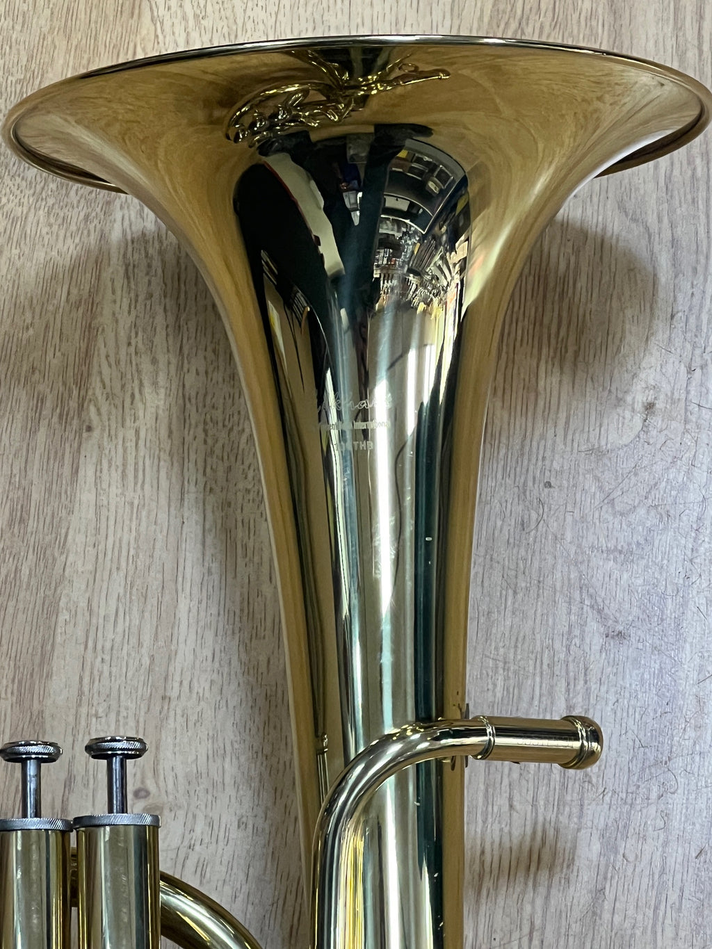 USED Elkhart 100THB tenor horn outfit
