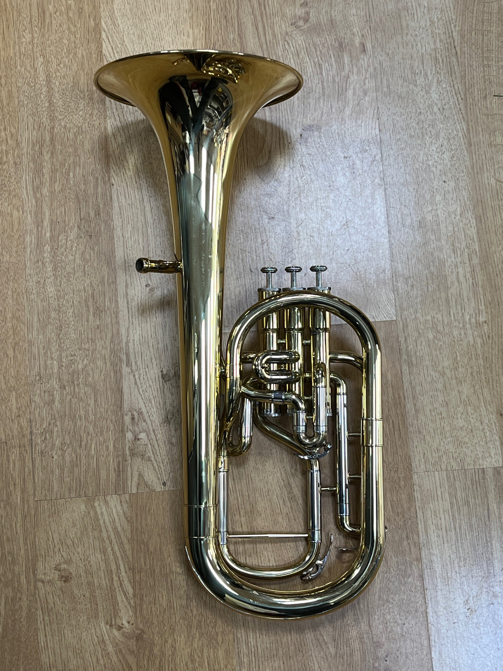 USED Elkhart 100THB tenor horn outfit