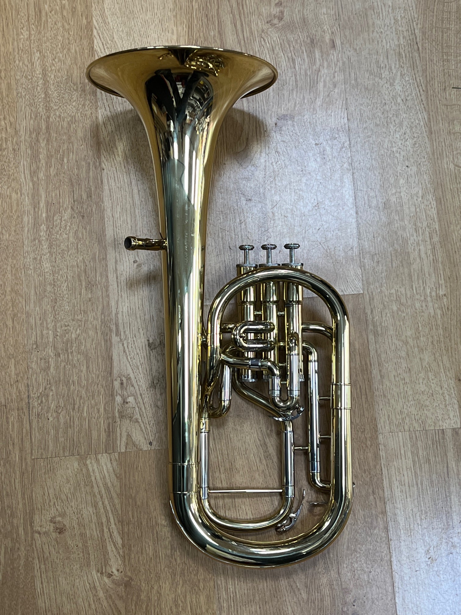 USED Elkhart 100THB tenor horn outfit