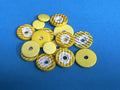 Set yellow bladder skin flute pads for Yamaha 200 series flutes