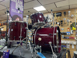 Used / 2nd Hand Yamaha Stage Custom Advantage Nouveau Drum kit - Cherry Red