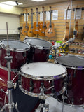 Used / 2nd Hand Yamaha Stage Custom Advantage Nouveau Drum kit - Cherry Red