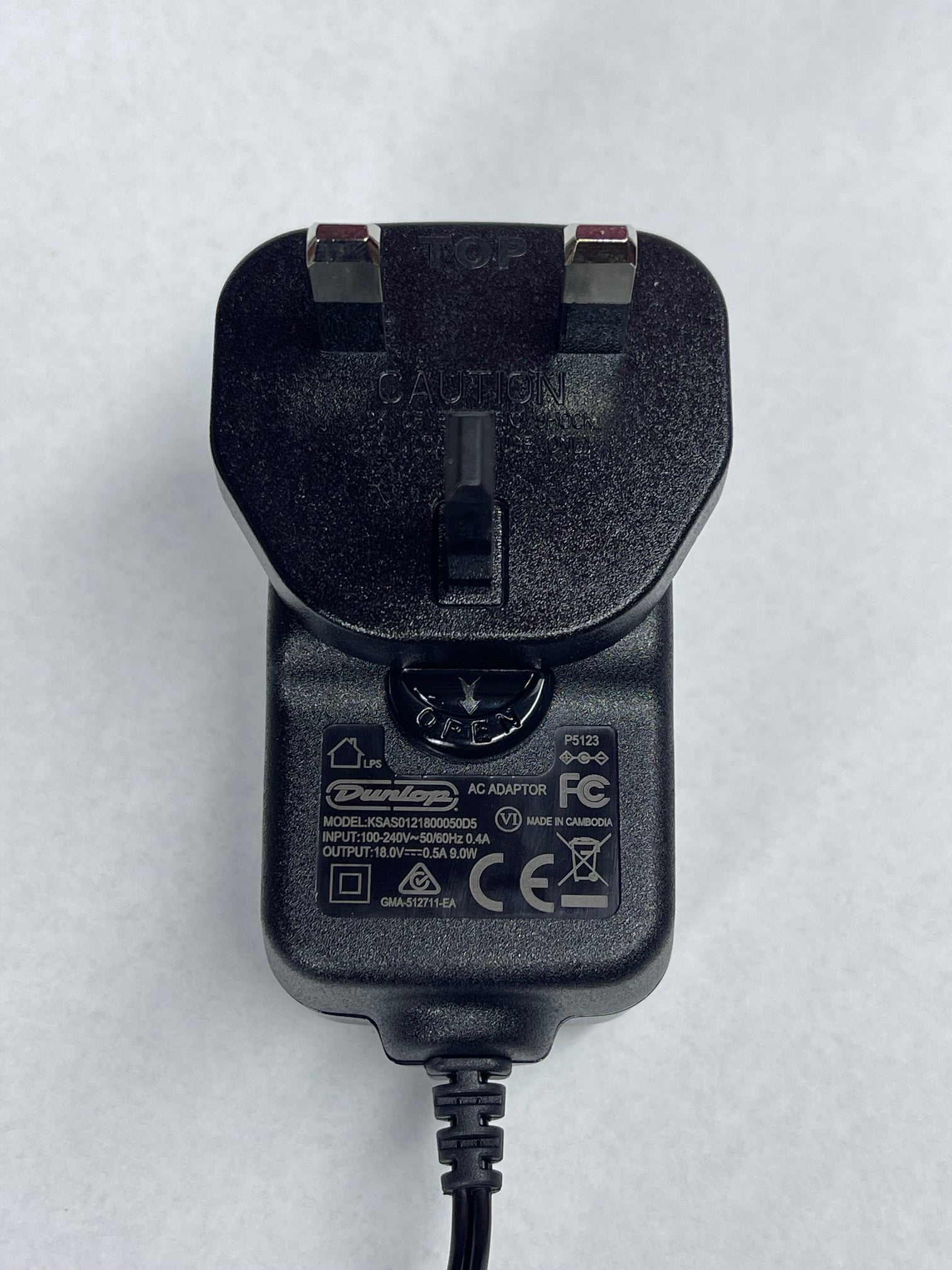 MXR / Dunlop (ECB004UK) 18V Power Adaptor / Pedal Power Supply