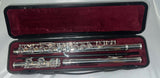USED Yamaha YFL211S II silver plated flute outfit made in Japan