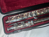 USED Yamaha YFL211S II silver plated flute outfit made in Japan