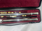 USED Yamaha YFL211S II silver plated flute outfit made in Japan