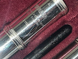USED Yamaha YFL211S II silver plated flute outfit made in Japan