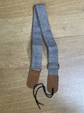 Earth Bond - Vegan - grey ukulele strap