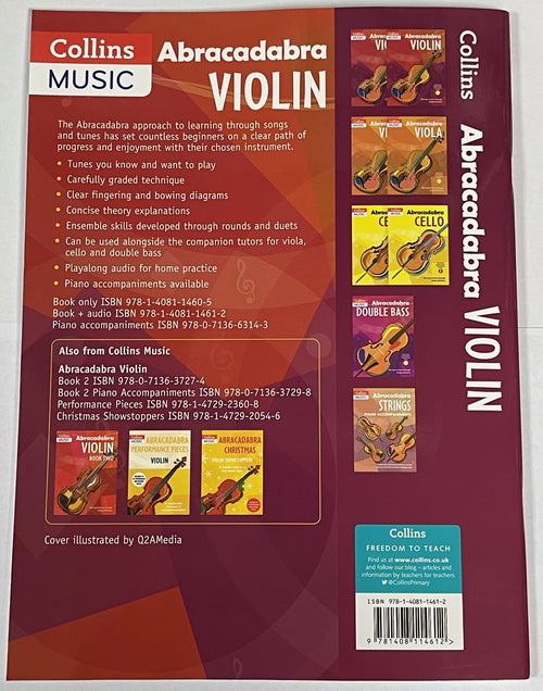 Abracadabra Violin Book 1 - Audio Download