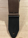 LG Vintage Brown Tweed Guitar Strap