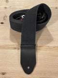 LG Vintage Black Tweed Guitar Strap