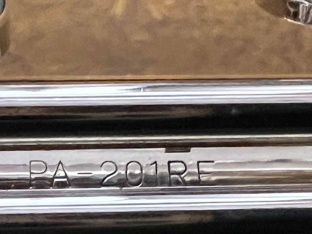 USED Miyazawa PA-201 RE - solid silver head open hole flute