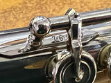 USED Miyazawa PA-201 RE - solid silver head open hole flute