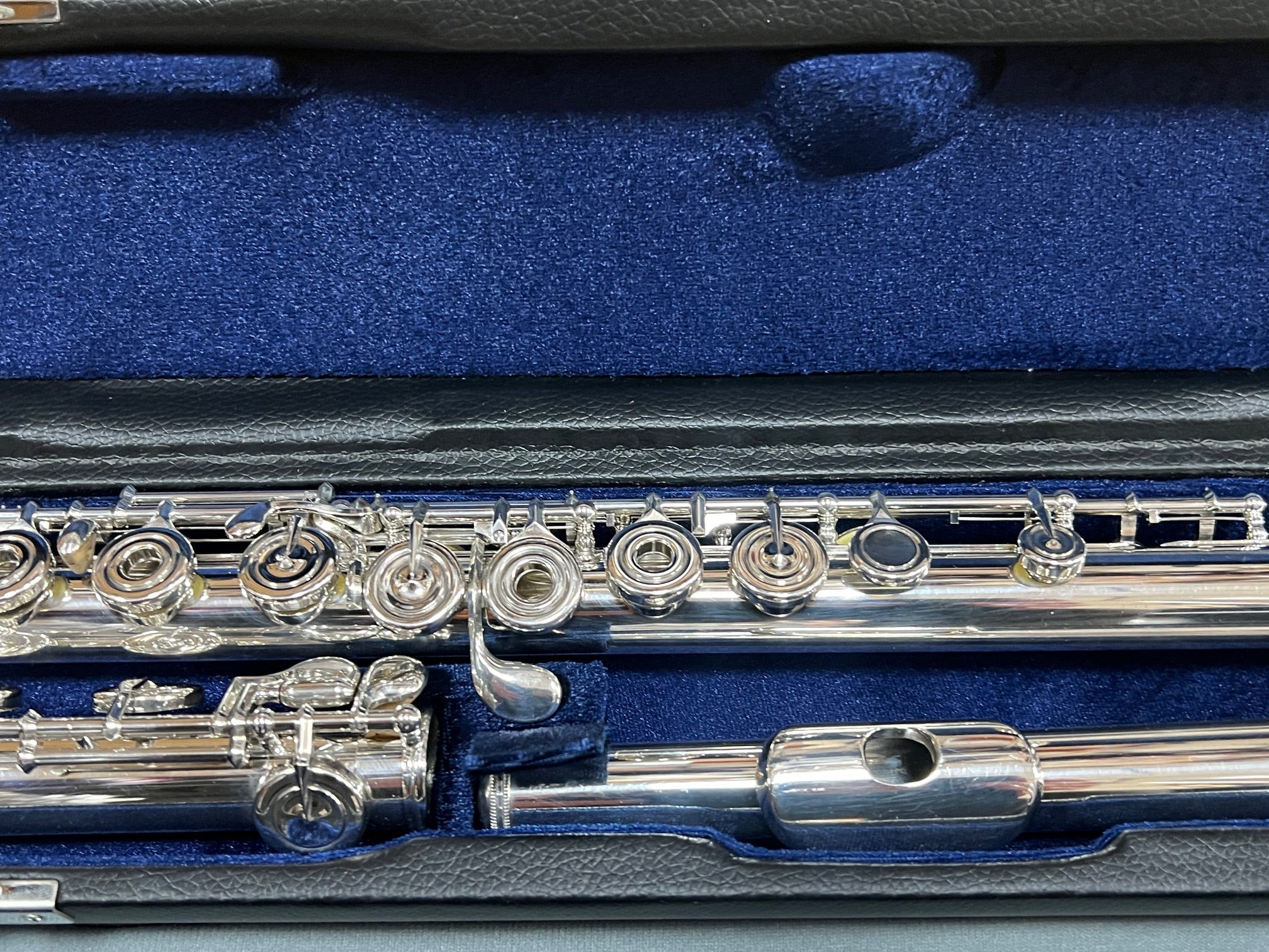 USED Miyazawa PA-201 RE - solid silver head open hole flute